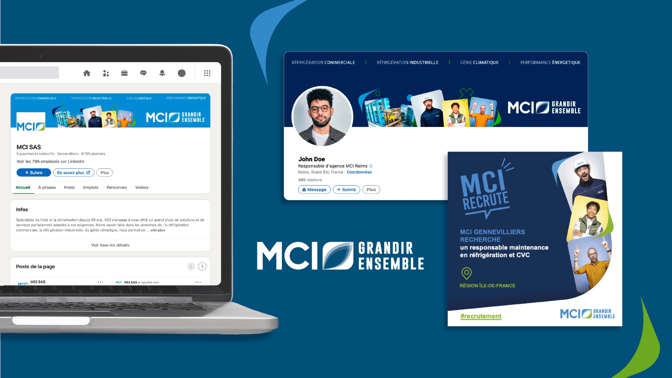 MCI - Campagne marque employeur réseaux sociaux Image 1